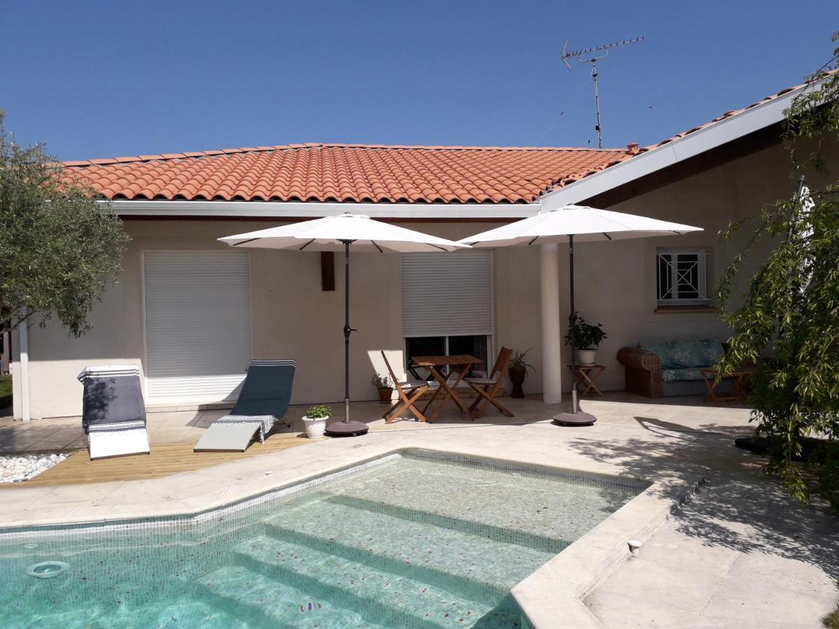 Bed and Breakfast Le Jardin de Némo à Biscarrosse Extérieur photo