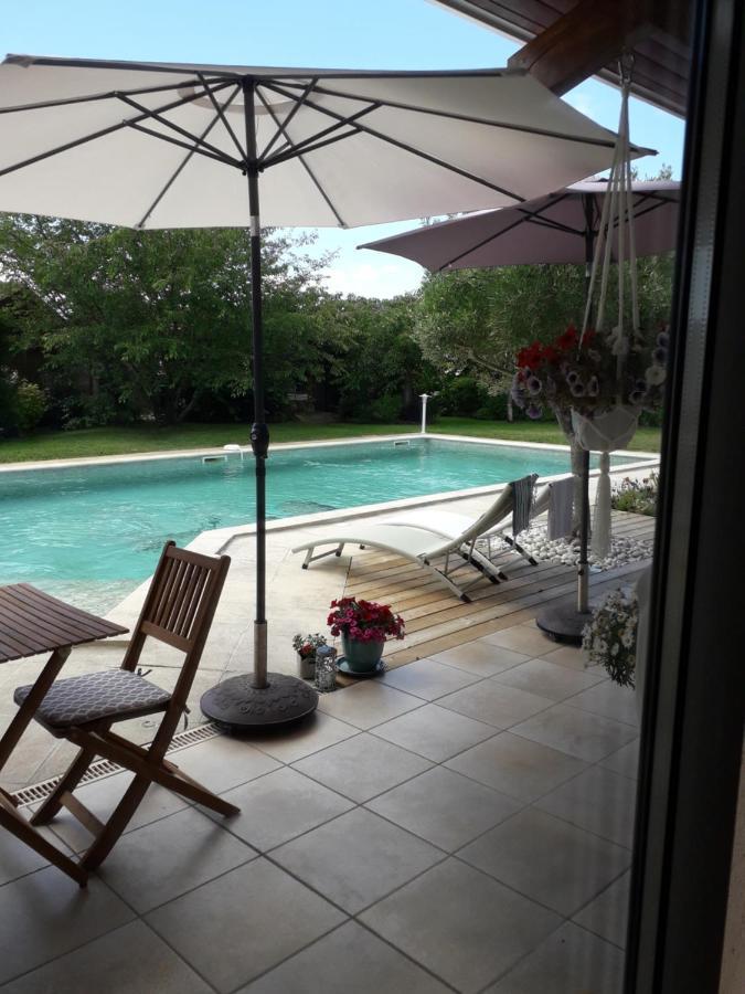 Bed and Breakfast Le Jardin de Némo à Biscarrosse Extérieur photo